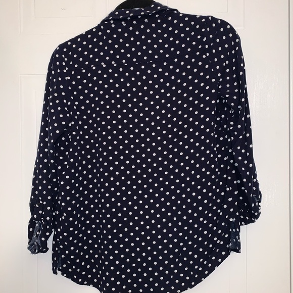 Polka Dot button up - Picture 2 of 2